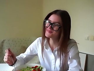 Petite slut, small tits sleeping, babe